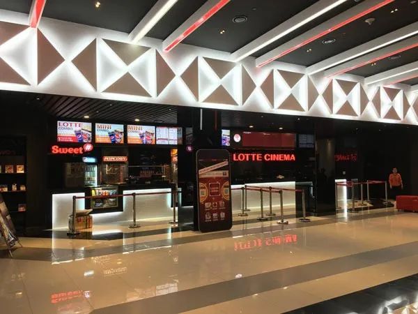 Hình ảnh không gian hiện đại tại Lotte Cinema Hải Phòng
