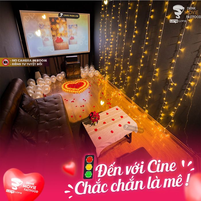 CINE CAFE - Cafe Phim HD/3D Hình Ảnh 2
