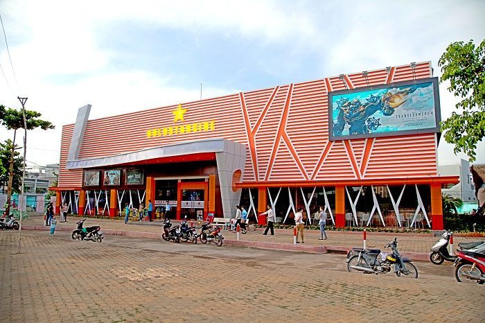 Hình ảnh ấn tượng về không gian hiện đại tại Beta Cineplex Long Xuyên