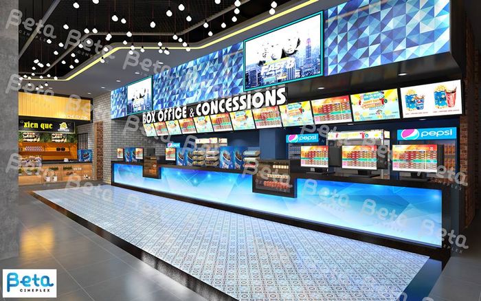 Không gian hiện đại tại Beta Cinemas Nha Trang