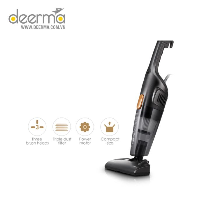 Hình ảnh thực tế máy hút bụi Deerma - Thiết kế nhỏ gọn, hiệu năng vượt trội