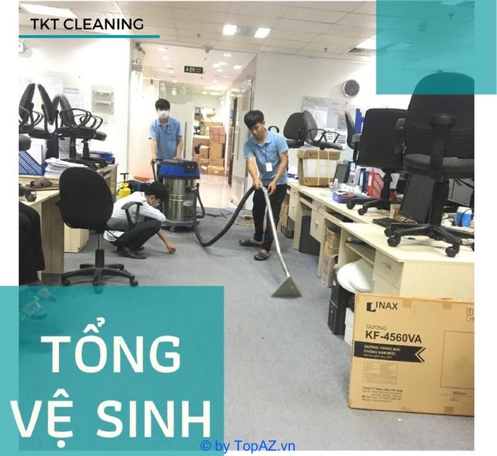 Dịch vụ vệ sinh văn phòng tại TPHCM