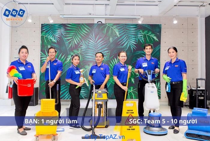 Dịch vụ vệ sinh văn phòng tại TPHCM