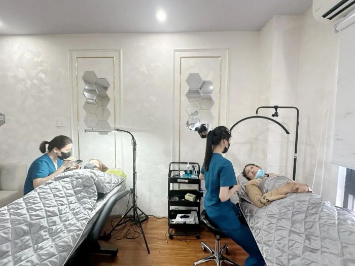 Quy trình phun xăm chuẩn y khoa tại Thẩm Mỹ Viện Thành Công