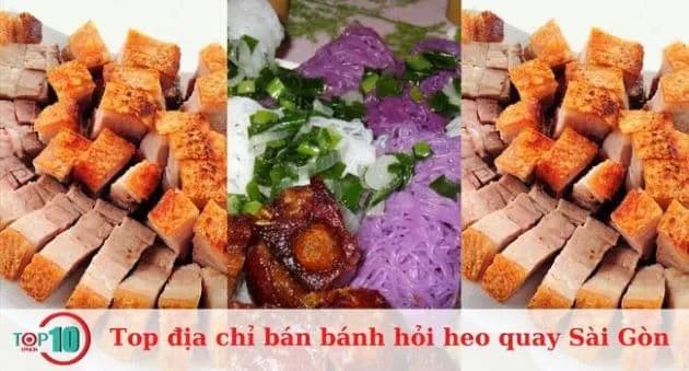 danh sách các quán bánh hỏi heo quay ngon nhất tại Sài Thành