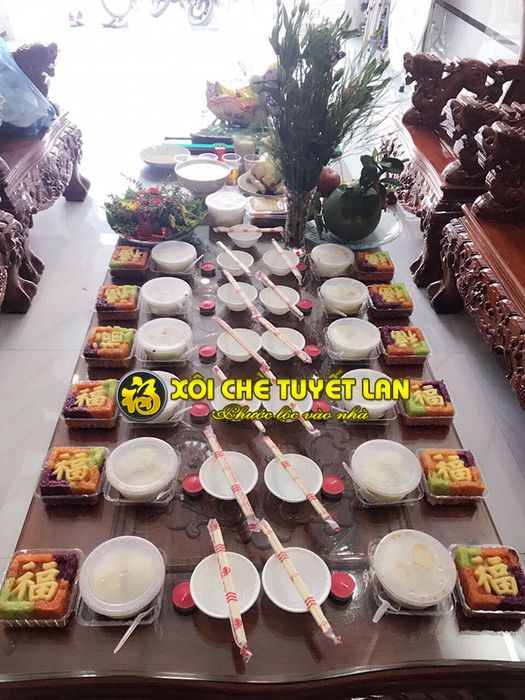 Địa chỉ xôi chè cúng thôi nôi, đầy tháng chất lượng tại TP.HCM