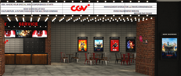 Không gian hiện đại tại CGV BigC Nha Trang (Ảnh 1)