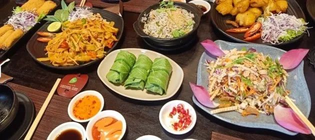 Quán ăn chay hấp dẫn tại Quận 5| Nguồn: Buddha Chay