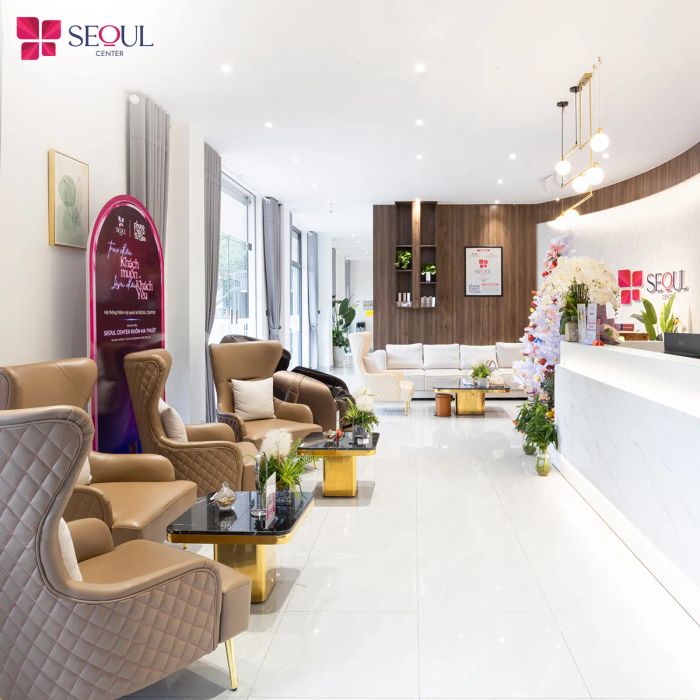 Không gian trị liệu cao cấp tại Thẩm Mỹ Viện Seoul Center Cà Mau
