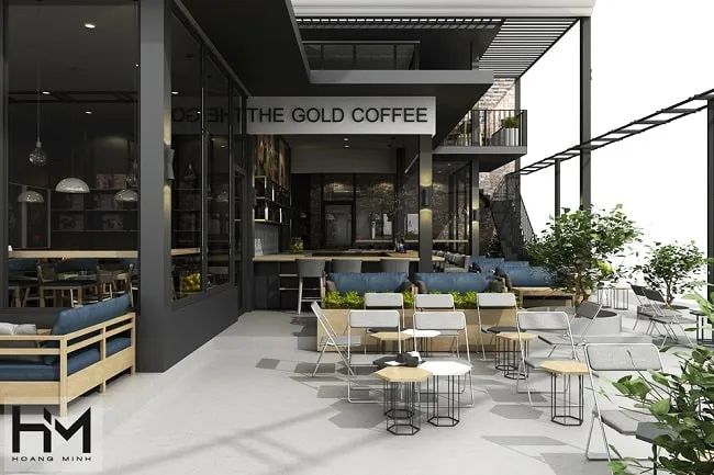 Những thiết kế quán cafe độc đáo từ Hoàng Minh Decor