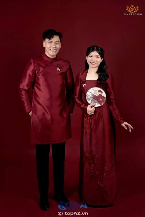 Cửa hàng cho thuê áo dài cưới hỏi Ely Wedding tại Phú Quốc