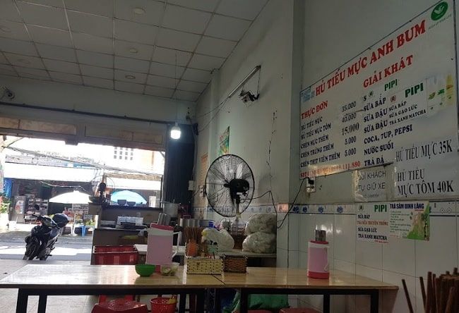 Hủ Tiếu Mực Anh Bum – Quán Hủ Tiếu Mực Tươi Ngon Không Thể Bỏ Qua