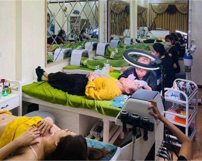 Hình ảnh không gian sang trọng tại Thẩm mỹ viện Ngọc Mỹ