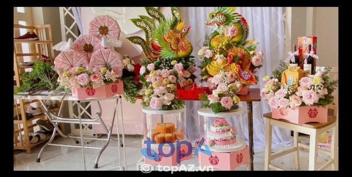 Là điểm đến tin cậy tại Long Khánh, Phú Quý Long Khánh Wedding chuyên tạo những bộ mâm quả cưới hỏi đẹp mắt, chất lượng vượt trội.
