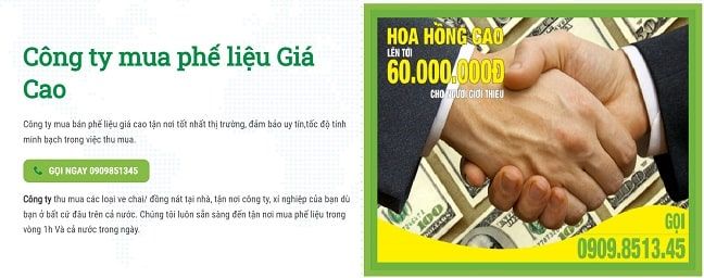 Phế Liệu Tuấn Lộc - Hình ảnh hoạt động từ website chính thức