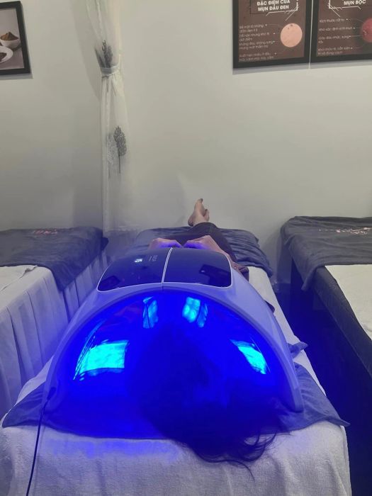 Hình ảnh không gian chăm sóc khách hàng tại Ý NHI Spa Beauty