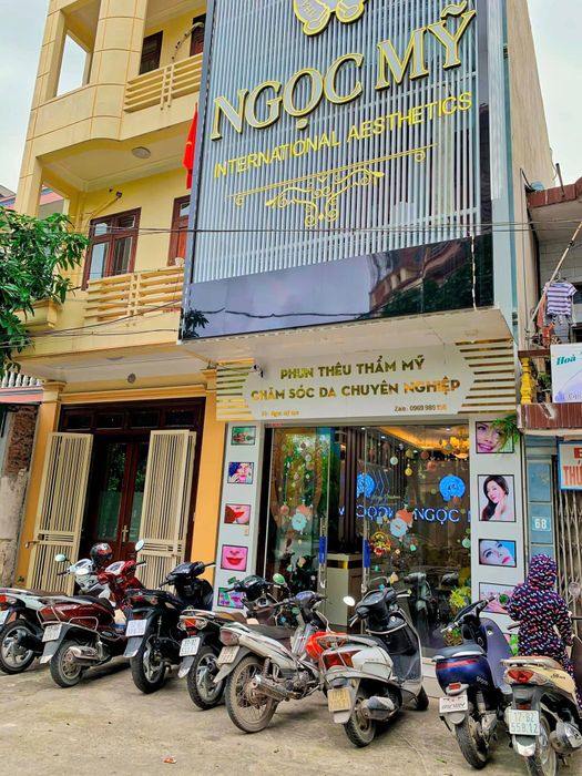 Hình ảnh thực tế về không gian chăm sóc khách hàng tại Thẩm mỹ viện Ngọc Mỹ