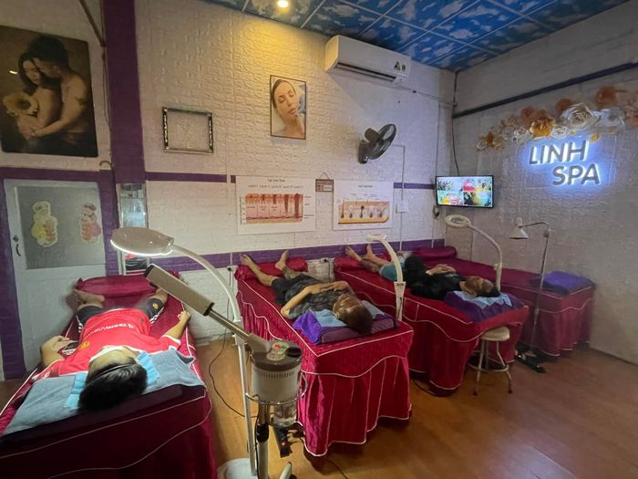 Không gian sang trọng và dịch vụ chuyên nghiệp tại Linh Spa