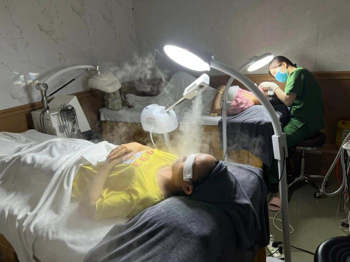 Không gian sang trọng và hiện đại tại Thỏ Spa