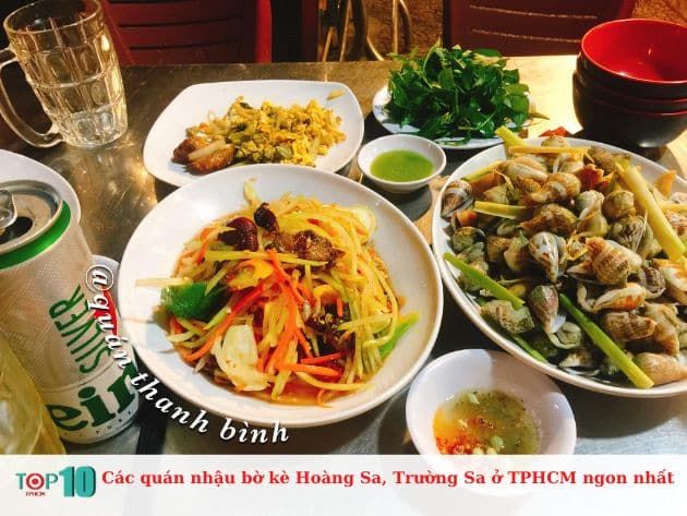 Những quán nhậu bờ kè Hoàng Sa, Trường Sa nổi tiếng với những món ngon hấp dẫn tại TPHCM