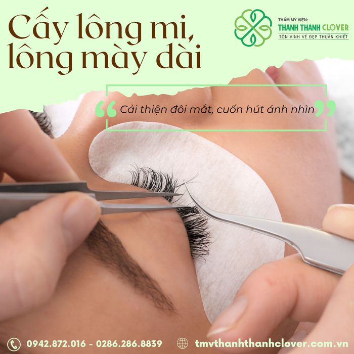 Không gian hiện đại và sang trọng tại Thẩm Mỹ Viện Thanh Thanh Clover