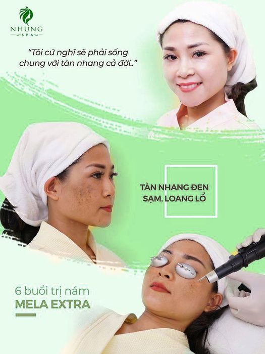 Không gian sang trọng và hiện đại tại Nhung Spa Thái Bình