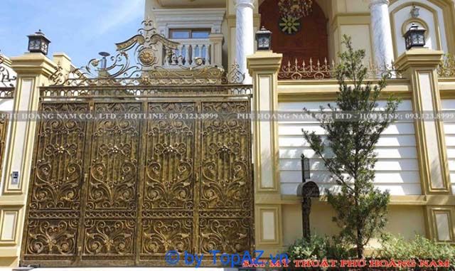 địa chỉ làm cửa sắt nghệ thuật chất lượng tại TP.HCM