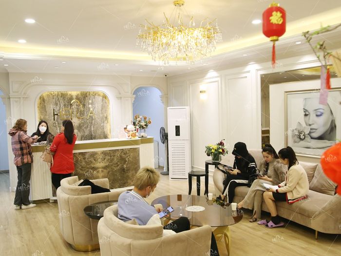 Không gian sang trọng và hiện đại tại Viện Thẩm Mỹ Hera