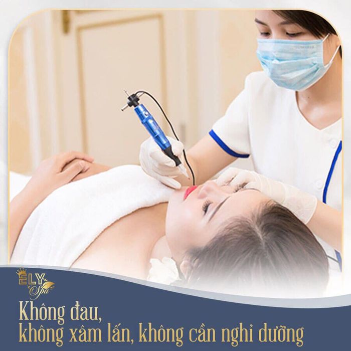 Khu vực điều trị chuyên nghiệp tại Êly Spa - Beauty Huế