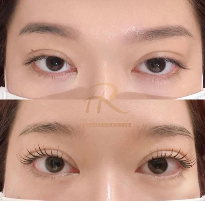 Kết quả nối mi tự nhiên, quyến rũ tại Mi Huyền Rằm