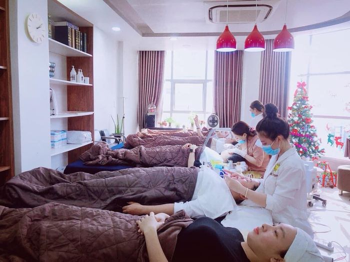 Hình ảnh liệu trình chăm sóc da tại Loan Đinh Spa
