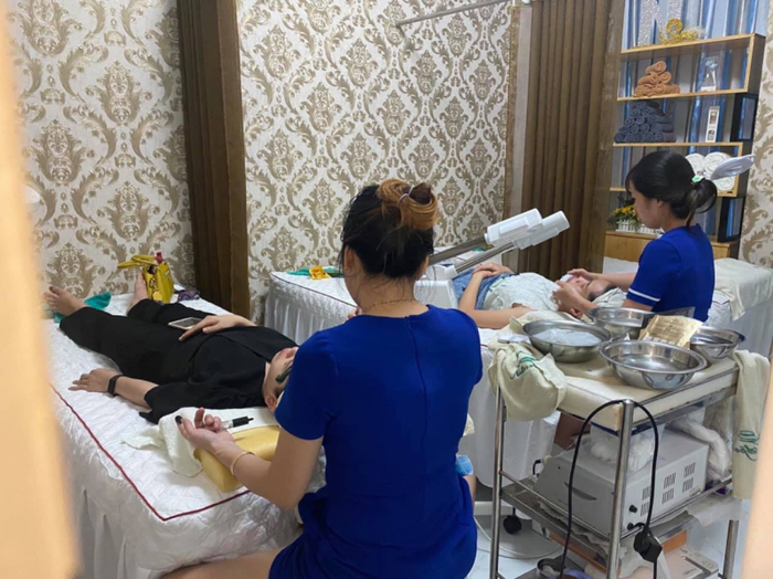 Không gian sang trọng và hiện đại tại Nature Spa
