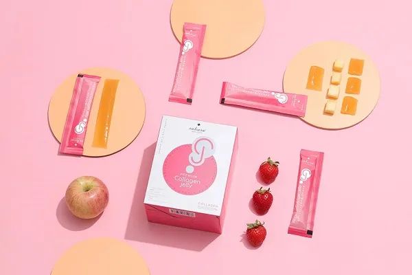 Hình ảnh Thạch Collagen Sakura Premium Jelly cao cấp