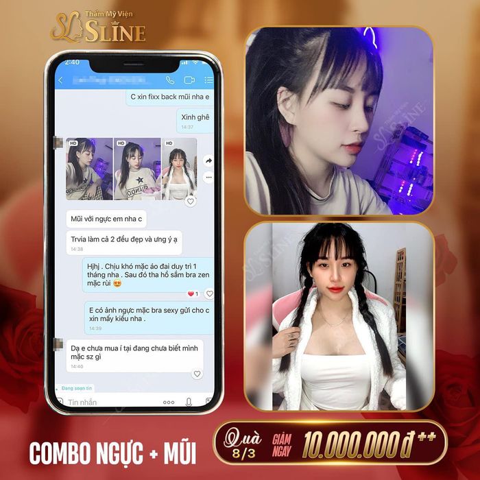Quy trình thẩm mỹ chuẩn y khoa tại Thẩm Mỹ Viện Sline