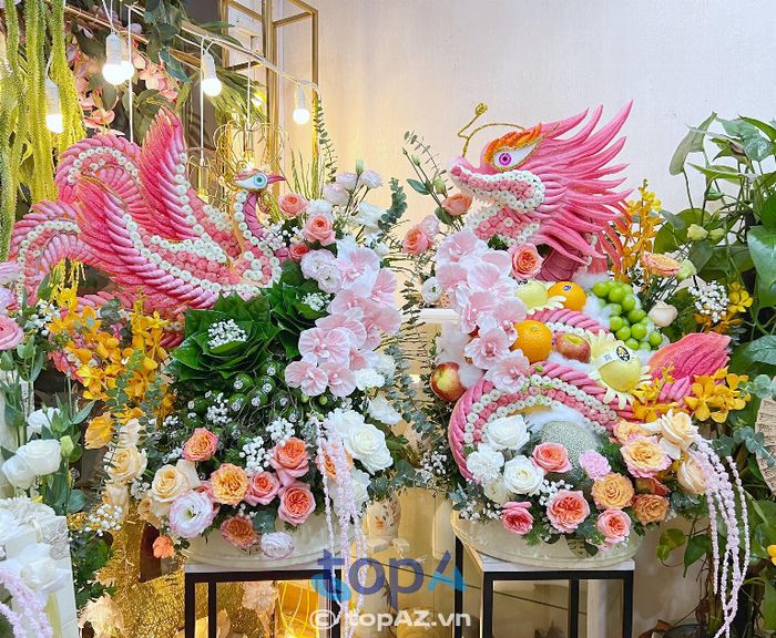 Rồng Phượng Hải Phòng - Nghệ thuật mâm quả cưới hỏi đỉnh cao