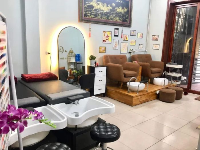 Hình ảnh ấn tượng tại Queen Nail