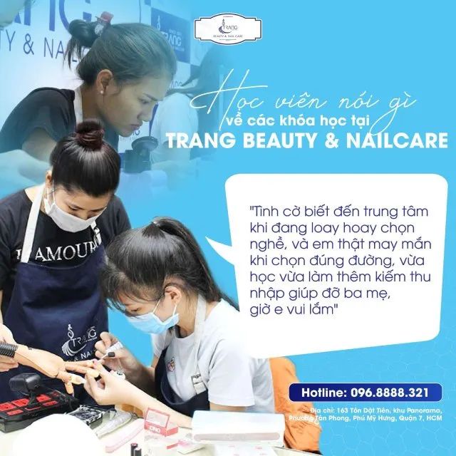 Hành trình chinh phục nghề nail cùng Trang Nail Care & Beauty