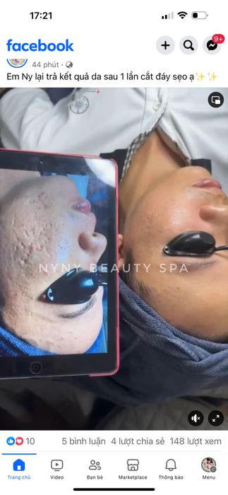 Không gian thư giãn đẳng cấp tại NyNy Beauty Spa