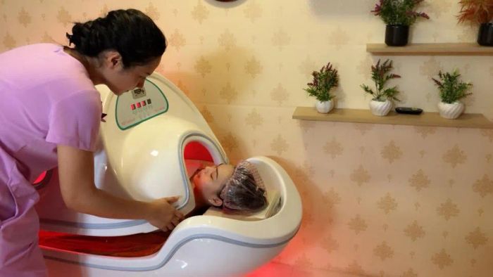 Không gian sang trọng tại Thẩm Mỹ Viện Alisa