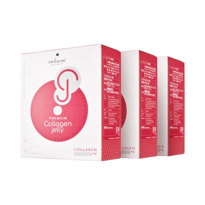 Hình ảnh Thạch Collagen Sakura Premium Jelly phiên bản 2