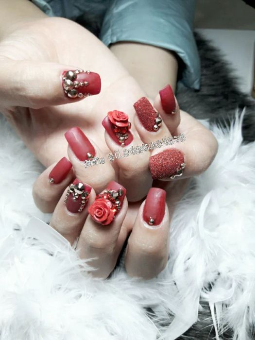 Không gian sáng tạo và mẫu nail độc đáo tại Sáu Vũ Nail