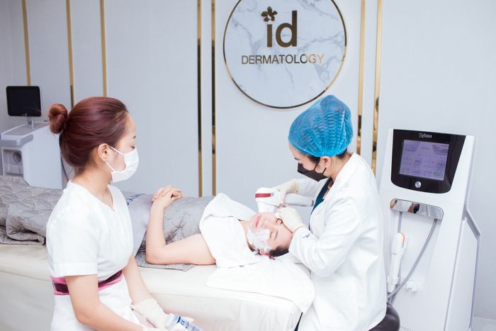 Hình ảnh trải nghiệm dịch vụ cao cấp tại ID Beauty Center
