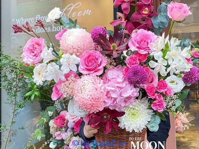 Điểm đến lý tưởng cho hoa chúc mừng khai trương tại Thủ đô