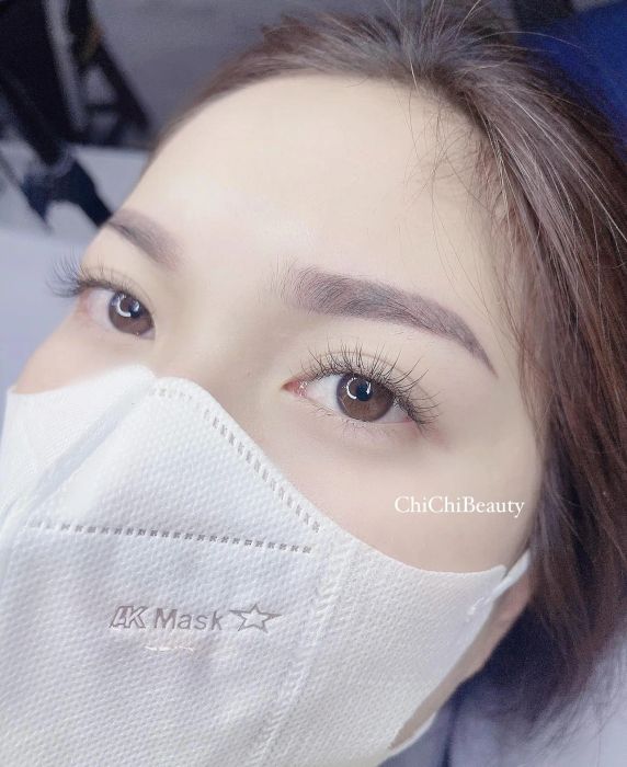 Hình ảnh minh họa dịch vụ nối mi tại Chi Chi Beauty