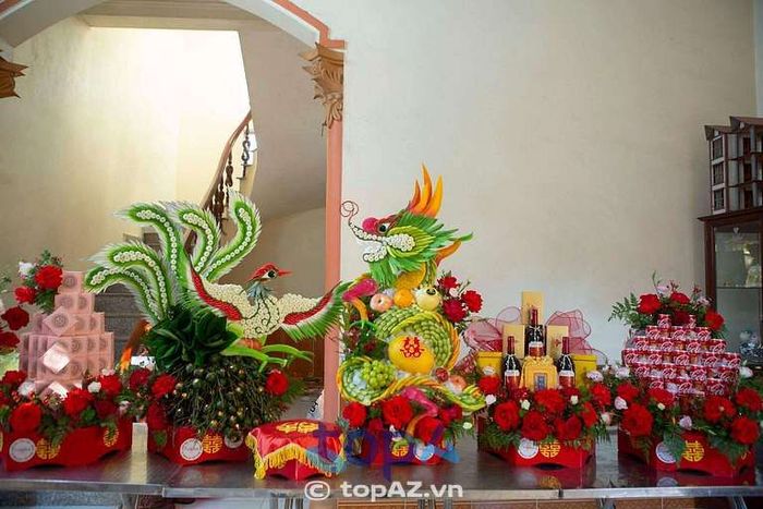Dịch Vụ Cưới Hỏi Hương Trung tại TP. Sông Công - Địa chỉ đáng tin cậy cho mâm quả cưới hỏi