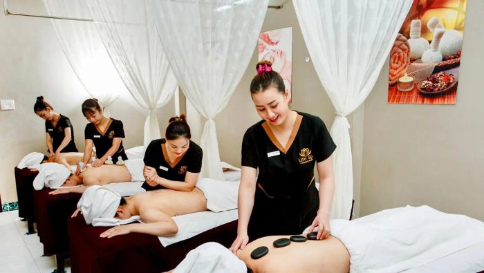 Hình ảnh trị liệu cao cấp tại Life Spa