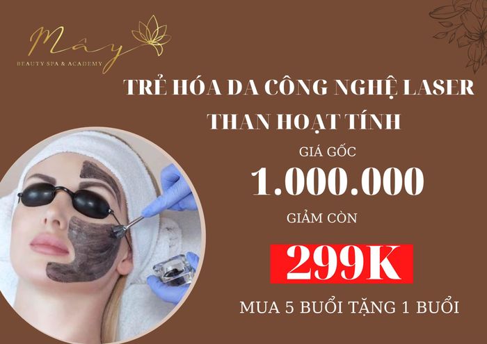 Không gian sang trọng và hiện đại tại Mây Beauty Spa & Academy