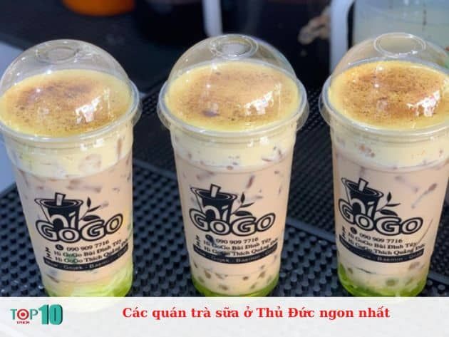Danh sách những quán trà sữa ngon nhất tại Thủ Đức