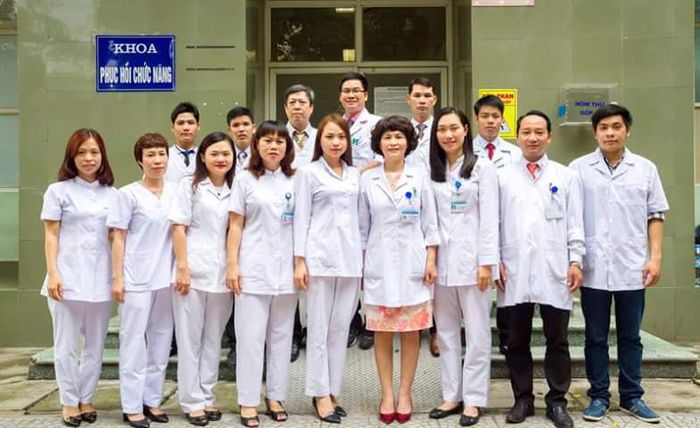 Hình ảnh thực tế về cơ sở vật chất tại Khoa Phục hồi chức năng Bệnh viện Việt Đức