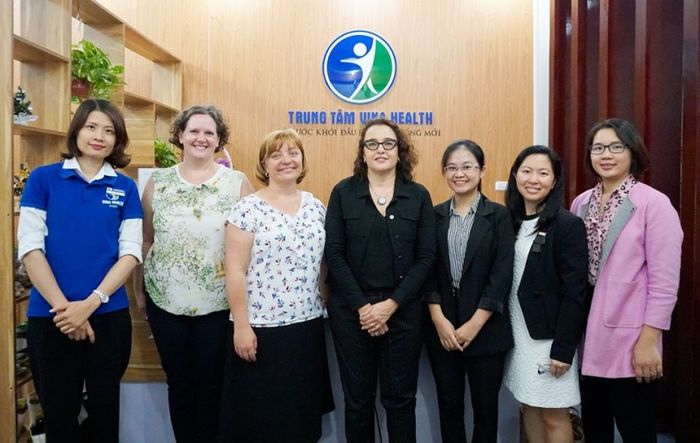 Hình ảnh đội ngũ chuyên gia tại Trung tâm VinaHealth